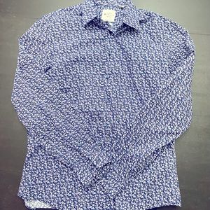 Ben Sherman floral dress shirt. 15 1/2 34-35